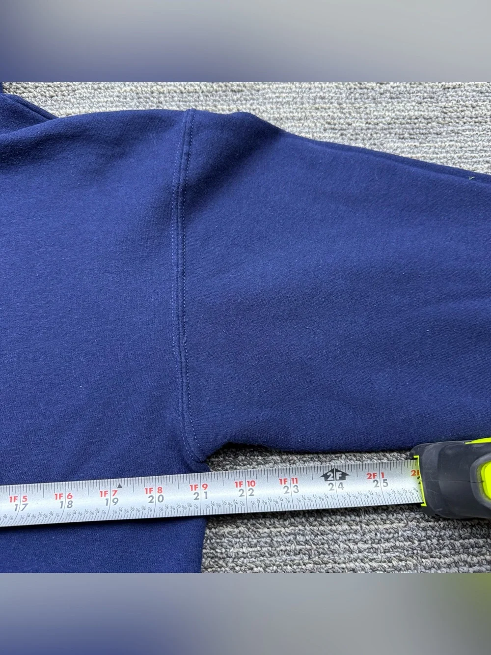 Graphic Navy Zip-Up Hoodie with FYPD Crest
